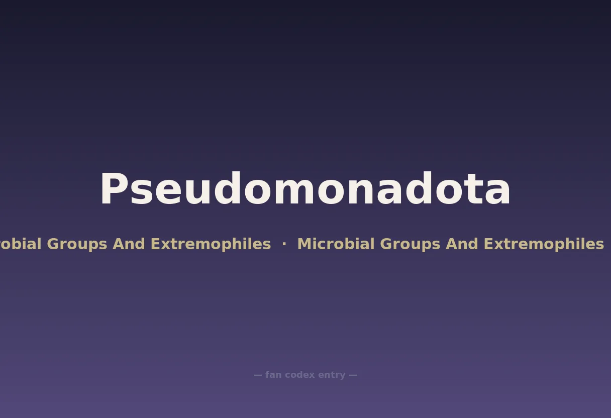 Pseudomonadota