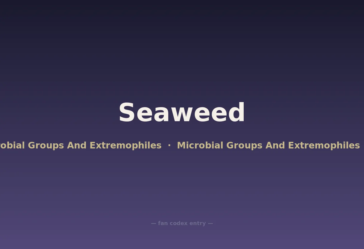 Seaweed