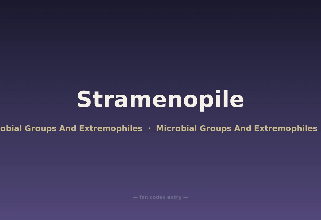 Stramenopile