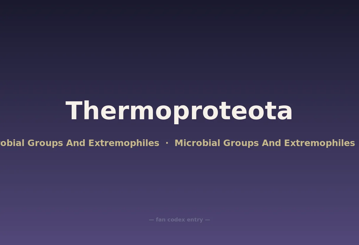 Thermoproteota
